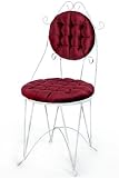 Classic Loop Tufted Princess Vanity Chair