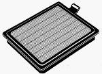 ELECTROLUX HOMECARE PRODUCTS #60140-6 2PK Hepa Filter