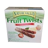 Nature Valley Fruit Twists Strawberry Naturally Flavored 18 Pouch Box