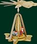 German Christmas Pyramid with Santa