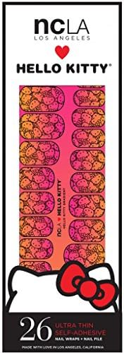 NCLA Hello Kitty Gradient Nail Wraps