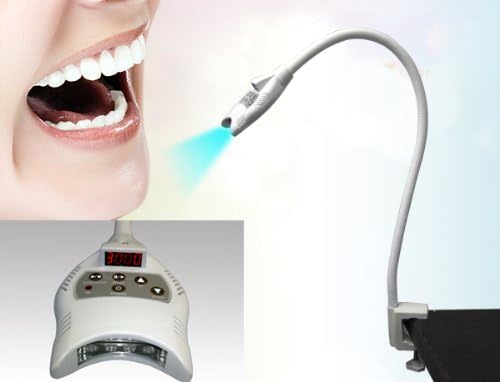 New Dental Teeth Whitening Bleaching LED Uv Light Lamp Accelerator with Arm Holder- High Power Japanese Blue Led