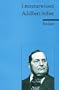 Adalbert Stifter. Literaturwissen f�r Schule und Studium