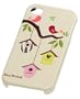 Iphone H�lle Vogelhaus weiss, Iphone Hard Cover, Schutzh�lle f�r Iphone 4/ 4s