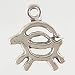 Small Antelope or Deer Petroglyph Charm in Sterling Silver, #2621