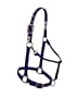 Weaver Adjust Chin/Throat Snap Nylon Halter Navy Small Horse (35-7234)