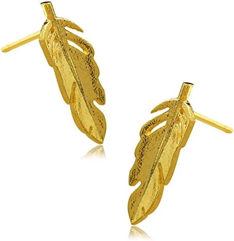 Leah And Kate Women's Holiday Leaf Stud Earrings