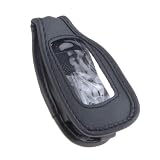 Leather Case with Leather Wrapped Belt Clip for Motorola V170, 171, V173