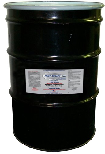 One 55 Gallon Drum - Rust Bullet Automotive, Metallic Gray, Rust Inhibitive Coating