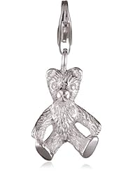 VINANI brand Germany 925 Sterling Silver Charm Pendant Teddy Bear shiny HTED