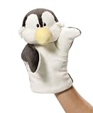 Nici 33187 - Handpuppe Pinguin 25 cm, grau