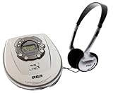 RCA RP2365 Slim-Design Portable CD Player with Car Kit
