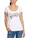 TOM TAILOR Denim Damen Shirt/ T-Shirt 10216390971/denim girl shirt, Gr. 36 (S), Weiß (2000)