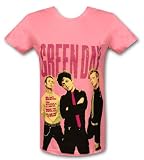 Women's: Green Day - Big Photo Specialty Products T-Shirt, L - Pink