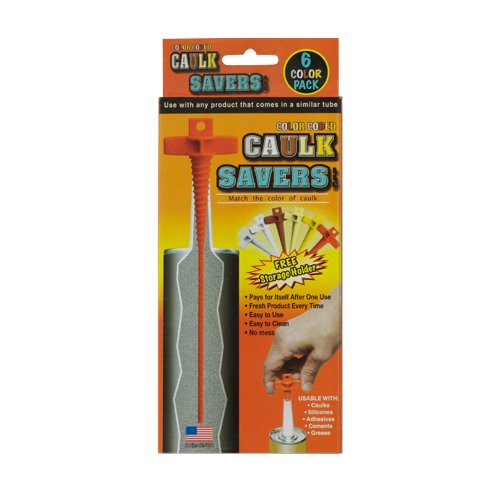 Caulk Saver Color Coded 6 Pack
