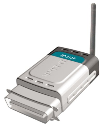 D-Link DP-311P Wireless Print Server, 1-Centronics Port, 802.11b, 11 Mbps