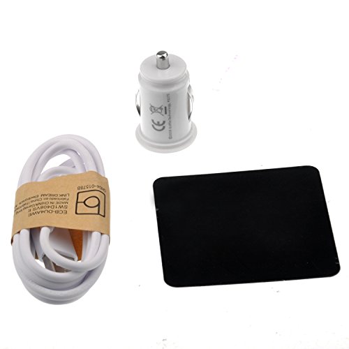 Moonmini Qi Wireless Car Charger Dock Universal Holder Qi Enabled Dashboard Mount for Smart Watch Moto 360 and Smart Phone Samsung S5/4/3 Note4/3/2 Lg G3 Nexus 5 - White