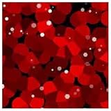 ArtScape 8' OS Red Cells Pool Table Cloth