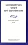 Government Policy toward Open Source Software
