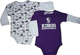 Sacramento Kings 2pc Creeper Onesie Set 12 Month Baby Infant