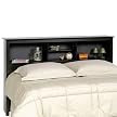 Prepac Black Double/Queen Headboard