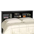 Prepac Black Double/Queen Headboard