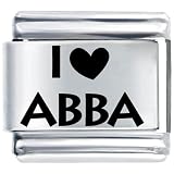 I Heart Abba Italian Charms Br Link