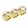 Drafting Tape, Temporary Adhesive, .5"x60 Yards, Natural MMM23012R