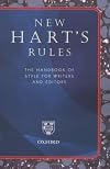 New Hart's Rules: The Handbook of Style for Writers and Editors