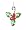 Swarovski Winter Beeren Peridot Silver Shade Berry 1094409