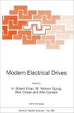 Review Springer  / Modern Electrical Drives (NATO SCIENCE SERIES: E Applied Sciences Volume 369)