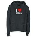 Sweatshirt Woman Black " Love Classic Kerala " India City
