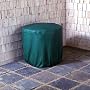 Round Central Air Conditioner Cover, Charcoal