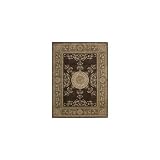 Nourison Zanibar Medallion Brown 2.3-Feet by 8-Feet Polyacrylic Runner Rug
