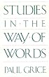 Studies in the Way of Words