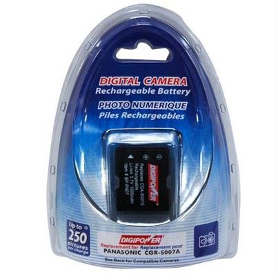 Digipower BP-PN07 Replacement li-Ion Battery for Panasonic CGR-S007A