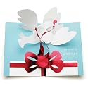 Robert Sabuda Pop-Up Doves with Gift Holiday Cards