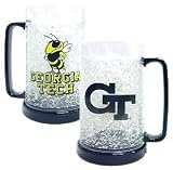 Georgia Tech Yellow Jackets Crystal Freezer Mug
