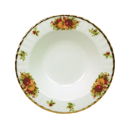 Royal Albert Old Country Roses Holiday Rim Soup Bowl