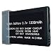 HQRP Replacement Premium Battery for HP Photosmart R725 & R818 Digital Camera with Black Mini Tabletop Tripod