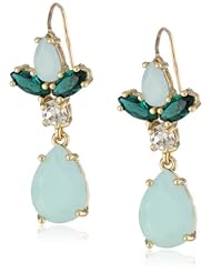 Juicy Couture Rhinestone Drop Earrings