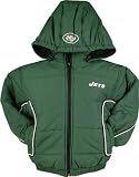 New York Jets Toddler Quilted Microfiber Jacket - 4T