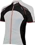 Descente Mens Cycling Optima Ice Jersey, White/Black, XX-Large