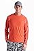 Coolibar UPF 50+ Men's Long Sleeve Aqua T-Shirt - Sun Protective