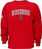 Wisconsin Badgers Automatic Fleece Mascot Crewneck Sweatshirt