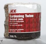 WELLINGTON 71617 ACE GARDENING TWINE TWISTED JUTE 208' (pack of 6)