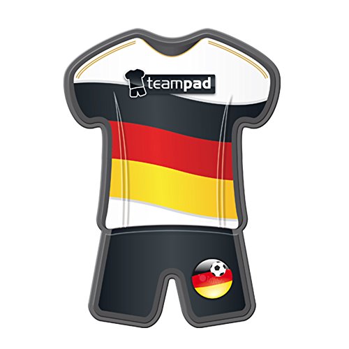 Fanartikel Antirutschpad Autohalterung Antirutschmatte Halterung für Auto Armaturenbrett Pad Teampad als Ablage für Handy & Navi mit Fussball Weltmeisterschaft 2014 WM & EM Trikot Flagge Style – Deutschland