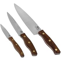 Chicago Cutlery Walnut Signature 3-Piece Prep Knife Set