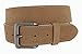 Square or Oval Antique Buckle Casual Jean Suede Leather Belt 1-1/2