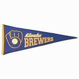 Milwaukee Brewers MLB Cooperstown" Pennant (13"x32")"